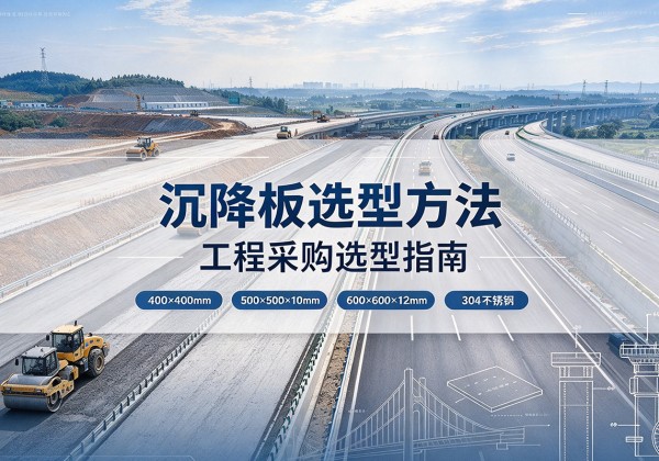 荆门沉降板选择方法