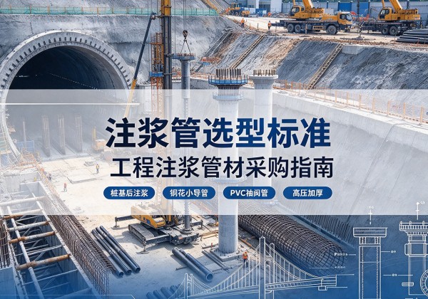荆门注浆管选型标准